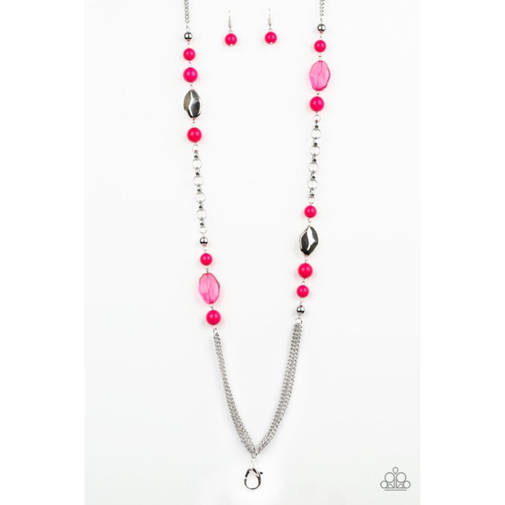 Necklace/Earring (with lanyard)- #215 - Picture 4 of 4